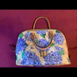 Dooney & Bourke hydrangeas print